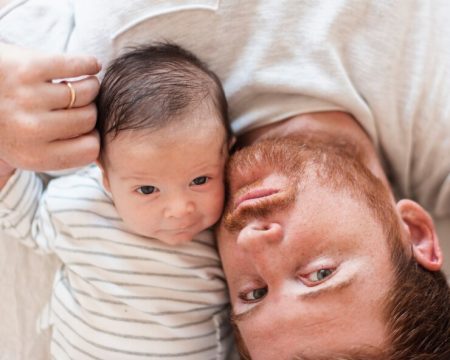 Bébé et Papa
